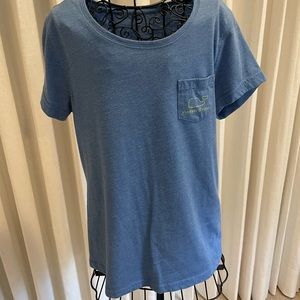 Adorable Blue/Green Vineyard Vines Shirt